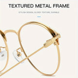 Blue Light Blocking Glasses  Polarized Sunglasses TR Frame UV400 Protection Unisex Fashion Eyewear Anti Glare Two Tone Injection