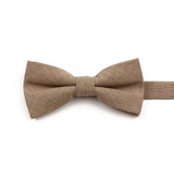 High Quality Mens Solid Color Bowtie Set For Men Children Wedding Party Dinner Accessory Pink Orange Father-son Bow Tie Gift