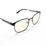 Glasses Blue-Light Blocking Fashion Elliptical Eyeglasses Anti UV Ray Computer Gaming Glasses Blue Blocker Glasses for Women/Men