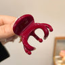 Trendy French Acetate Hair Claw Clips Retro Crab Shark Clip Elegant High Ponytail Holder Fashion Hair Accessories for Women Girl
