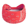 Wide Printed Bandanas Hairbands Boho Knot Turbans Yoga Elastic Head Wrap Women Headband Headwear Fashion Hair Band Accessories