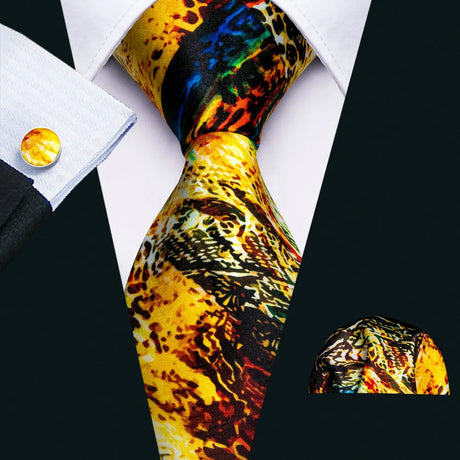 Famous Brand Cravate 2018 New Printed Tie Neck Ties For Mens Wedding Tie 8.5cm Width Mens Gravata Party Neckties For Wedding