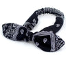 New Women Suede Soft Solid Print Headbands Vintage Boho Cross Knot Elastic Hairbands Bandanas Girls Hair Bands Hair Accessories