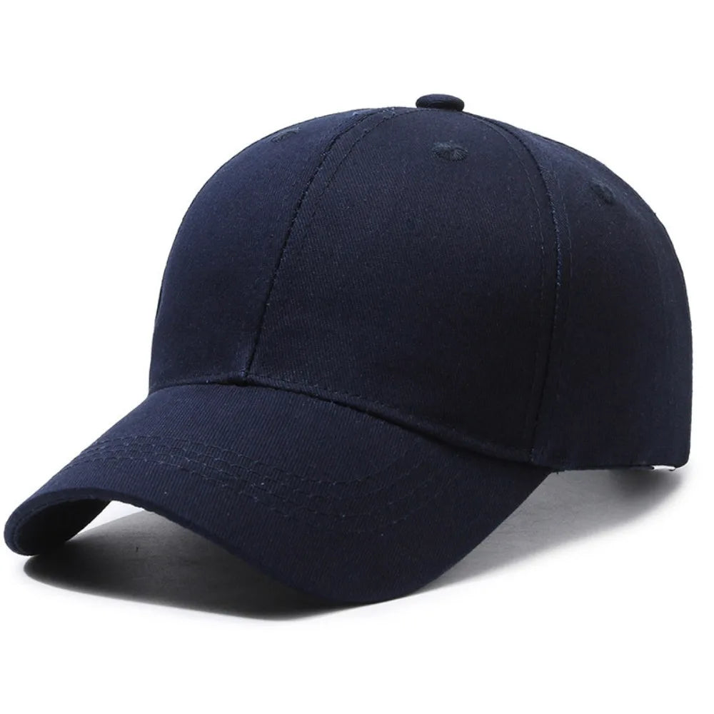 Baseball Caps Black for Mens Women Sports Cap Adjustable Cotton Baseball Cap Casual Summer Hat