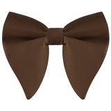 GUSLESON Fashion Pink Champagne Blue Solid Bow Tie For Men Classic Big Bowtie For Party Wedding Bowknot Adult Mens Tie