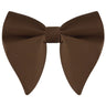 GUSLESON Fashion Pink Champagne Blue Solid Bow Tie For Men Classic Big Bowtie For Party Wedding Bowknot Adult Mens Tie