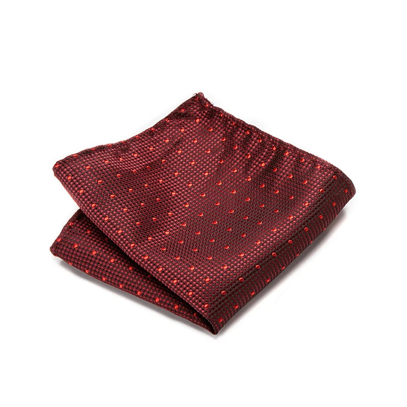 High Grade 2023 New Style Hot sale Silk Handkerchief Black Suit Accessories Solid Men Abraham Lincoln's birthday Pocket Square
