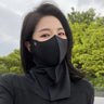 Outdoor Sport Sunscreen Mask Women Traceless Mask Ice Silk Anti-UV Facemask Summer Cycling Sun Protection Breathable Thin