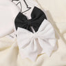 2pcs/set 4.5" Cheer Bow Hair Clip for Kids Lovely Grosgrain Ribbon Hairgripes Girls Delicate Bowknot HairPins Baby Headwear Set