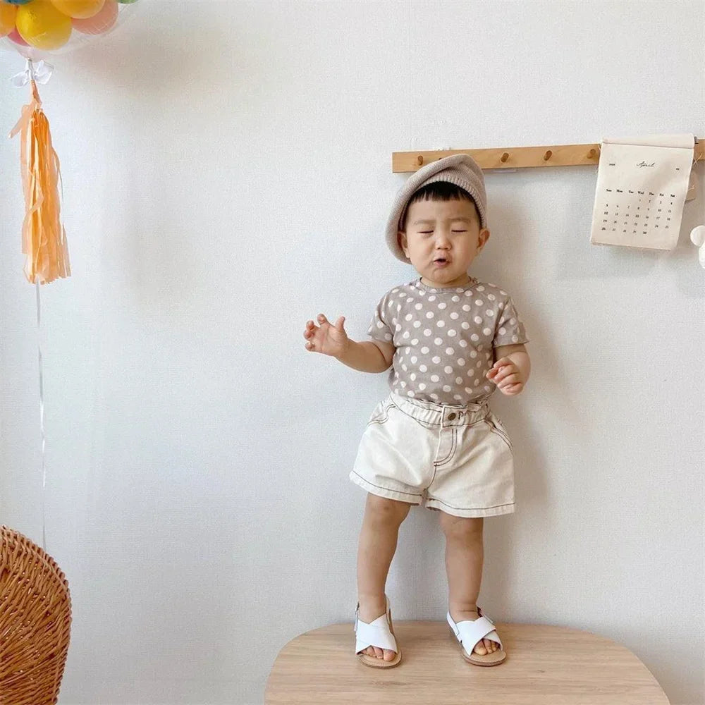 Fashion Cute Baby Knitted Beret Hat Solid Color Children's Warm Hats Autumn Winter Cap For Kids Outdoor Bonnet Accessories Gift