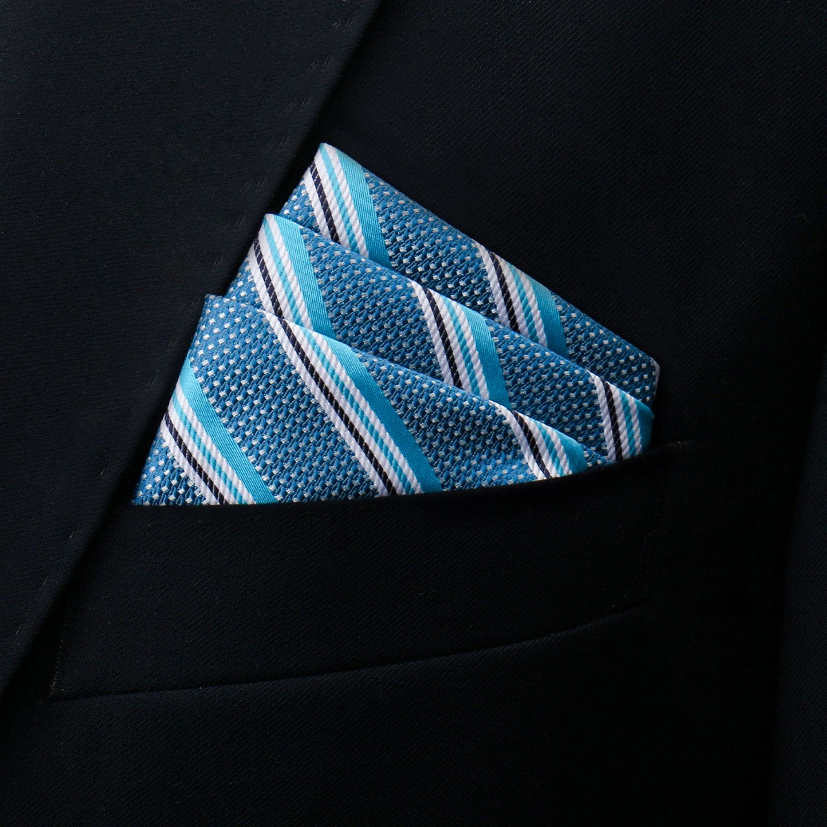New Style Handkerchief Hot sale Black Suit Accessories Solid Kerchief Men Wedding Party Birthday Gift Pocket Square Paisley