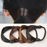 Wig Braided Rubber Band Elastic Hair Rope Tie Head Hair Ring Wig Braid Fixed Hairstyle Elastic Band Extension Ponytail Holder