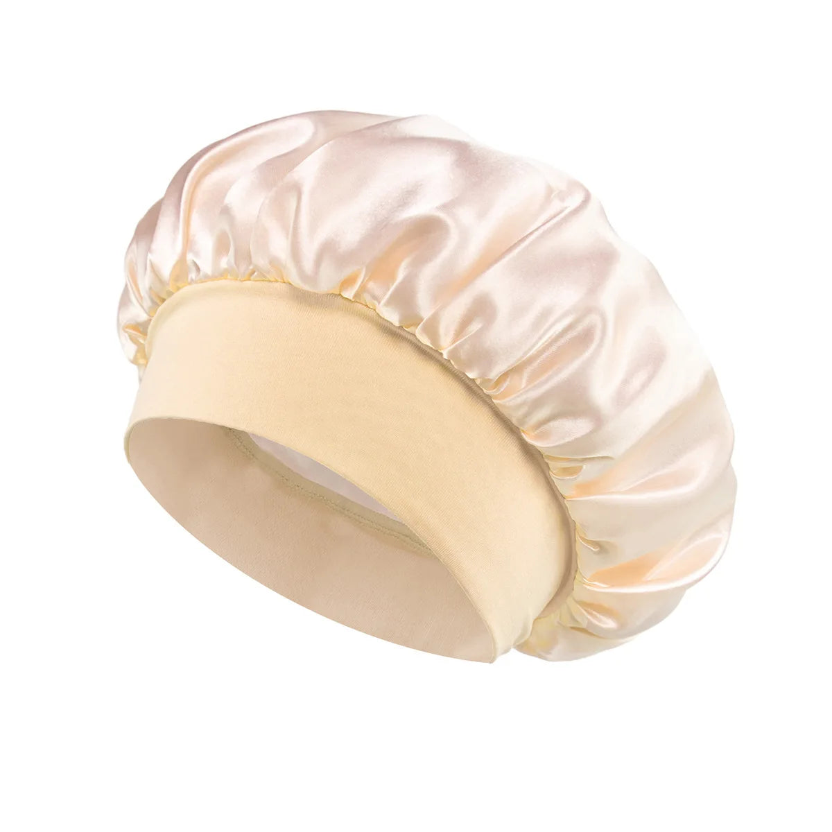 Soft Shower Caps Soft Silk Night Caps Hair Care Bonnet Nightcap for Women Beauty Salon Hair Care Hats Bathroom Products