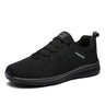 Men Running Sneakers Lightweight Athletic Shoes Classical Mesh Breathable Lace-up Outdoor Walking Shoes Male Tennis Shoes