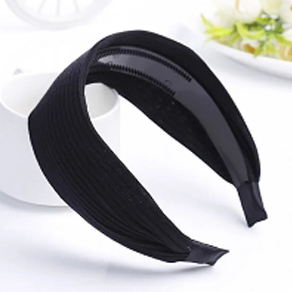 Wide brimmed headbands for women going out in Korea, fashionable and stylish facial wash headbands, hair clips, and ribbons