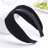 Wide brimmed headbands for women going out in Korea, fashionable and stylish facial wash headbands, hair clips, and ribbons