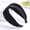 Wide brimmed headbands for women going out in Korea, fashionable and stylish facial wash headbands, hair clips, and ribbons