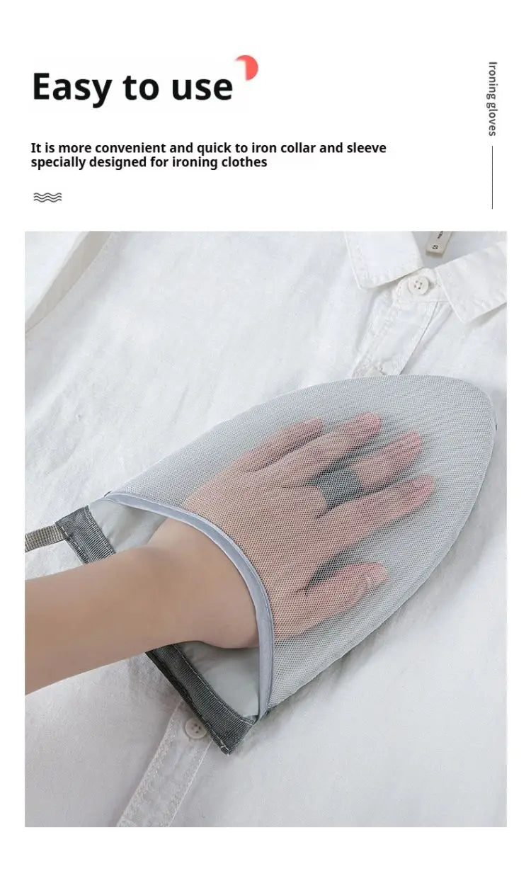 1Pc Fabric Handheld Ironing Board Ironing Board Small Home Ironing Gloves Anti Ironing Household Insulated Handheld Ironing Tray