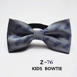 53 Color Children's Bow Tie Fashion Jacquard Baby Neckties Tie Baby Kid Kids Classical Pet Striped Butterfly Elastic Cord BowTie