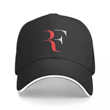 Roger Federer Baseball Cap Logo print Vintage Men Women Trucker Hat Print Kpop Sun-Proof Baseball Caps Birthday Present