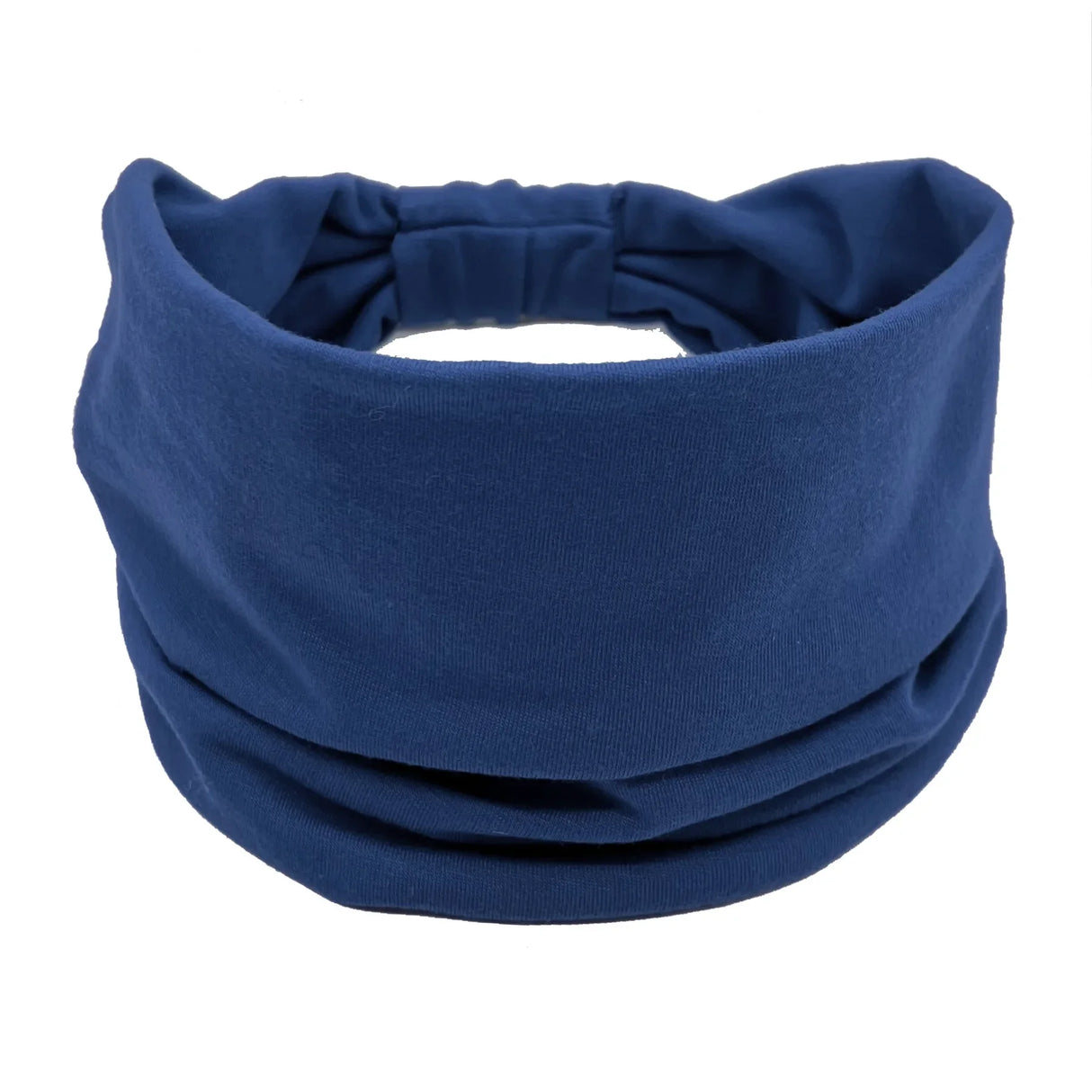 Headwrap Solid Color Knot Wide Headbands for Women Soft Cotton Sports Elastic Hair Bands Accessories Yoga Bandana Bandage