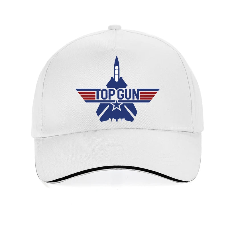 Fashion Unisex Maverick Film Top Gun Baseball Cap Adult Adjustable Dad Hat for Men Women Sports Snapback Caps Summer Hats