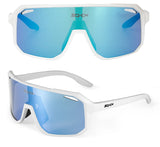 SCVCN New Riding Cycling Sunglasses Outdoor Sports Running Goggles Men's Mtb Bicycle Glasses Women Cycling Eyewear 1 Lens