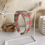 2022 Gentle Pink Womans Hairbands Girl Sweet Plush Wide Side Sponge Headband Hair Hoop Fashion Simple Solid Color Hair Accessory