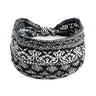 Boho Headbands For Women Fashion Stretch Wide Hair Bands Knoted Turban Yoga Sweatband Elastic Head Bands Stylish Wrap Headbands