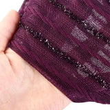 White Hair Elastic Hair Band Sequin Shiny Cloth Mother Hair Hoop Women Headband Korean Headwear Wide Hair Band Mesh Hairbands