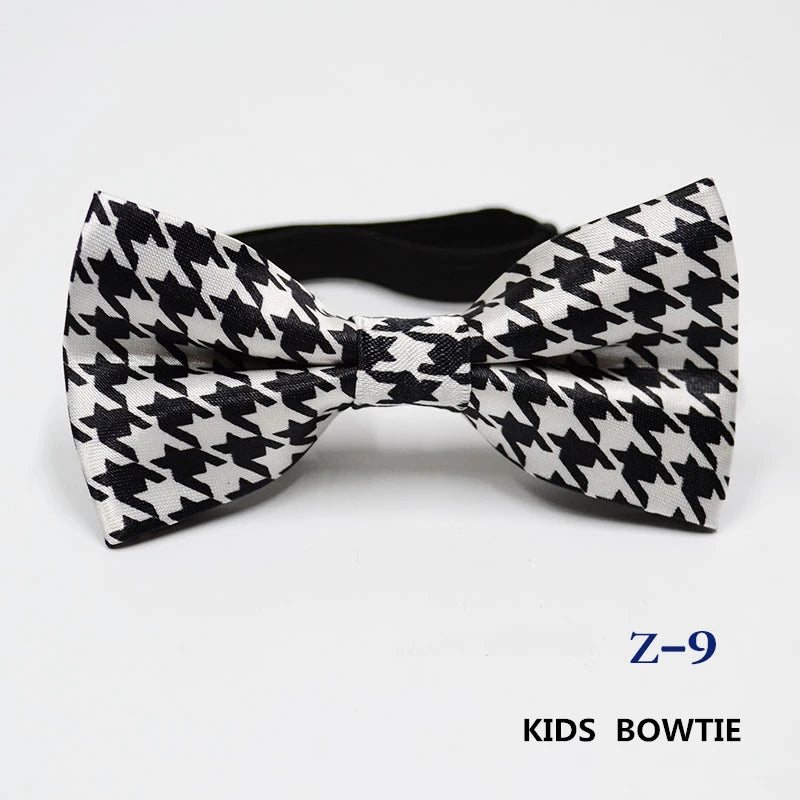 53 Color Children's Bow Tie Fashion Jacquard Baby Neckties Tie Baby Kid Kids Classical Pet Striped Butterfly Elastic Cord BowTie