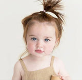 200PCS Baby Toddler Hair Ties Multicolors Elastic Hair Ties 2cm in Diameter No Crease Finger Hair Elastics Small Ponytail Holder