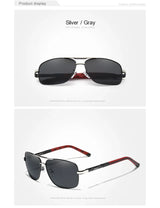 KINGSEVEN Classical Men’s Sunglasses High Quality Aluminum HD Mirror Lens Functional Glasses Women Driving Accessory Eyewear