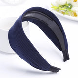 Wide brimmed headbands for women going out in Korea, fashionable and stylish facial wash headbands, hair clips, and ribbons