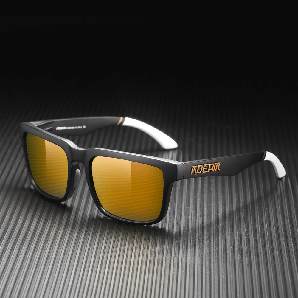 KDEAM Oversized Sunglasses Polarized Photochromic Lenses Night Vision Goggles Designed For Both Men And Women Large Glasses