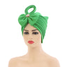 Handmade Nigerian Wedding Gele African Auto Gele Headtie Muslim Turban Cap Arab India Hat Female Head Wraps Turbante Mujer