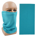 Outdoor Magic Bandana Solid Neon Color Cycling Hiking Scarves Headband Polyester Fashion Neck Cover Fishing Windproof Face Mask