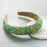 Sweet Donut Candy-Colored Wide Edge Headband for Girls Women Hairband Adult Fashion Hair Headwear Party Jewley Accessories