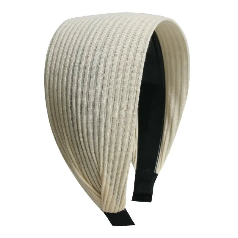 Black Wide-brimmed Headband  Toothed Non-slip  Hair Band  White Hair  Sports  Makeup  Headbands for Women  Diademas  Hairband
