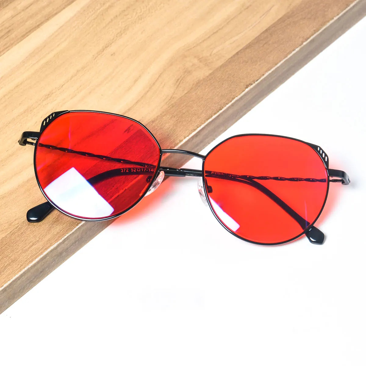 Good Sleep Blue Light Blocking Glasses Men Women Red Lenses Anti Green Light Eliminate Eye Strain Glasses  Bluelight clear lens