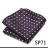 High Grade 2023 New Style Hot sale Silk Handkerchief Black Suit Accessories Solid Men Abraham Lincoln's birthday Pocket Square