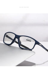 Ultra Light Blue Light Blocking Myopia Glasses Fashion Outdoor Color Changing Sports Near Sight Eyewear Photochromic Eyeglasses