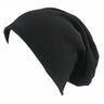 Unisex Men Women Beanie Cotton Night Sleep Cap Bonnet Chemo Hat Headwear Turban Baggy Hair Care Nightcap Pullover Hat Solid Colo