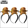 5PCS Headband Cartoon Mouse Hairband New Cartoon Plush Doll Headband French Wide-brim Hairpin Photo Headwear Creative Girl Gift