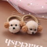 Hair Accessories Girls Ties Elastique Cheveux Fille Gomas Elasticas Furry Korean Kinder Kleding Rabbit Ears Scrunchie Headbands