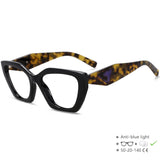 55405 New Brand Blue Light Blocking Computer Glasses Women Fashion TR90 Frame Vintage Square Eyewear Anti Eyestrain Eyeglasses