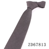 New Striped Ties For Men Women Cotton Neck Tie For Party Business Classic Plaid Neckties Wedding Groom Neck Tie Gifts