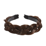Headbands For Women Wide Fishbone Braids Hairbands Handmade Retro Head Hoop Hair Styling Headwear Accessorie Fashion Braids Hair