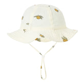 Baby Boy Girl Summer Bucket Hat Soft Cotton Panama for Kids Infant Toddler Cap Outdoor Beach Sun Caps Baby Fisherman Hats