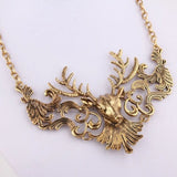Elk Bow Tie High-end Fashion Women's Necklace Groom Wedding Casual Banquet Accessories Gift Personality Men's Jewelry